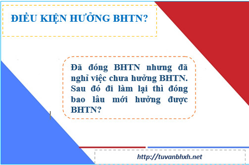 Tham gia BHTN rồi nghỉ việc, khi tham gia lại bao lâu mới hưởng được BHTN?